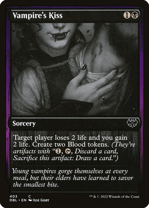 Vampire's Kiss - Innistrad: Double Feature Common Card