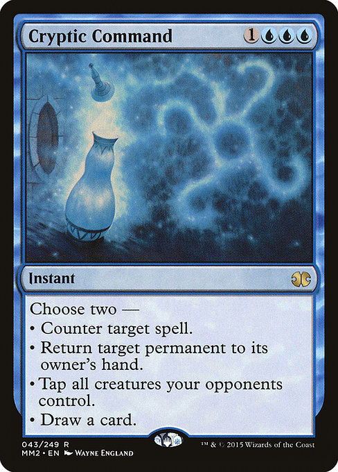 Cryptic Command - Modern Masters 2015 Rare Card
