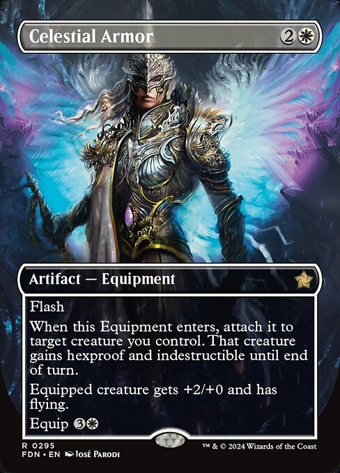 Celestial Armor - Foundations Rare Card