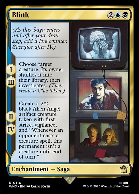 Blink - Doctor Who Rare Card