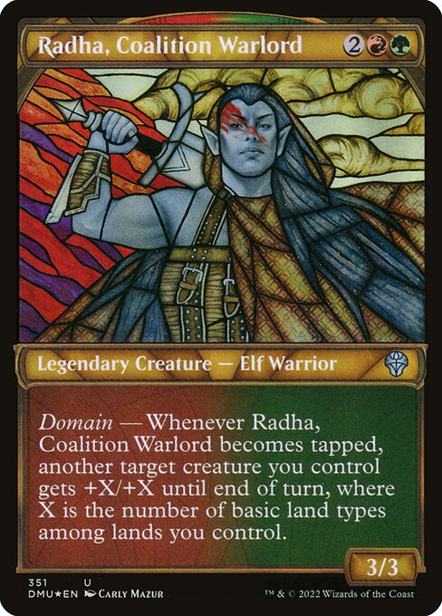 Radha, Coalition Warlord - Dominaria United Uncommon Card