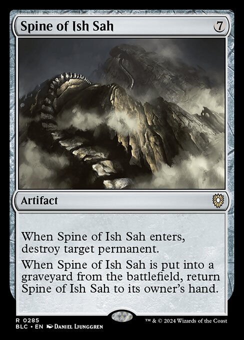 Spine of Ish Sah - Bloomburrow Commander Rare Card