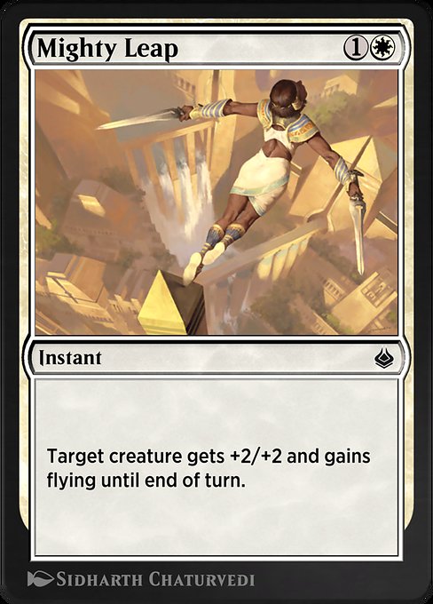 Mighty Leap - Amonkhet Remastered Common Card