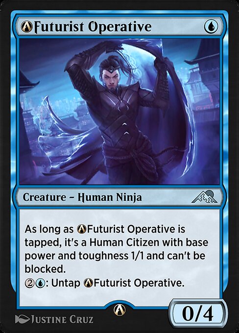 A-Futurist Operative - Kamigawa: Neon Dynasty Uncommon Card