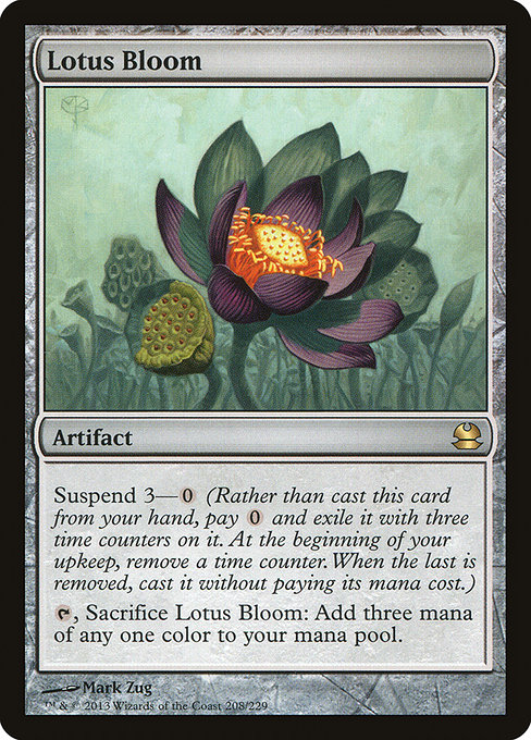 Lotus Bloom - Modern Masters Rare Card
