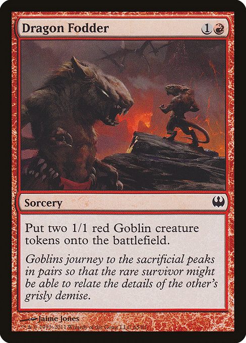 Dragon Fodder - Duel Decks: Knights vs. Dragons Common Card