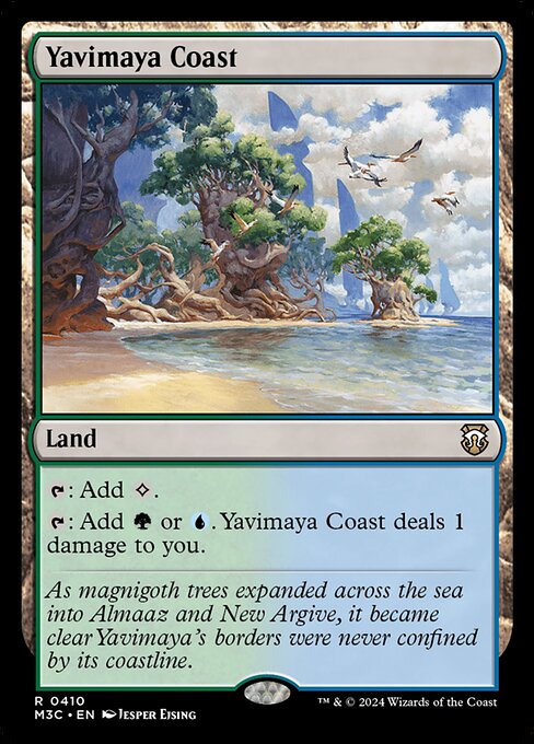Yavimaya Coast - Modern Horizons 3 Commander Rare Card
