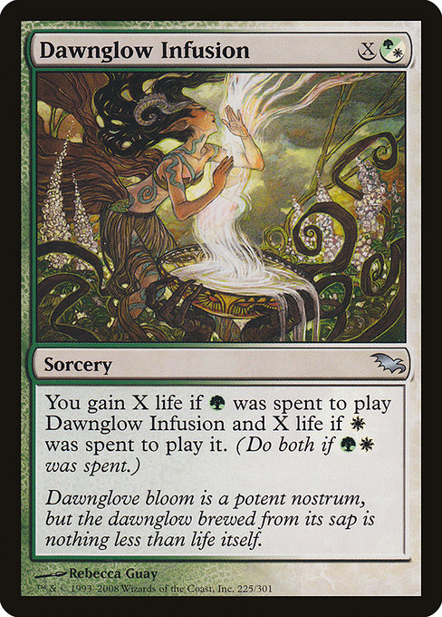 Dawnglow Infusion - Shadowmoor Uncommon Card