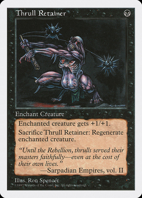 Thrull Retainer - Fifth Edition Uncommon Card