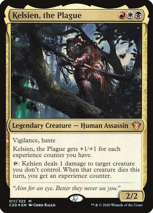Kelsien, the Plague - Commander 2020 Mythic Card