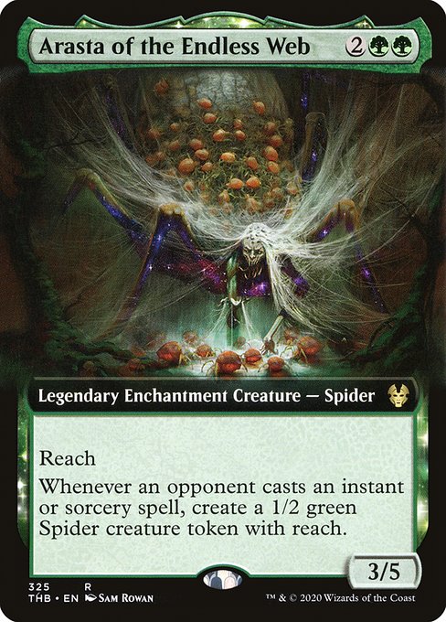 Arasta of the Endless Web - Theros Beyond Death Rare Card