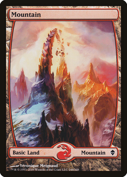 Mountain - Zendikar Common Card