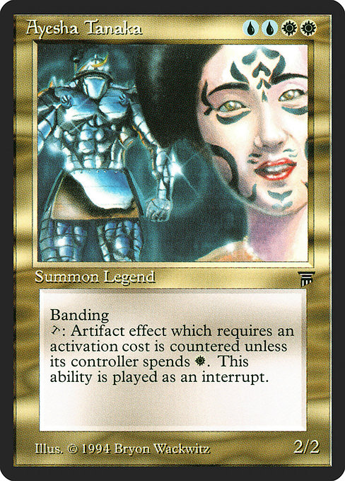 Ayesha Tanaka - Legends Rare Card
