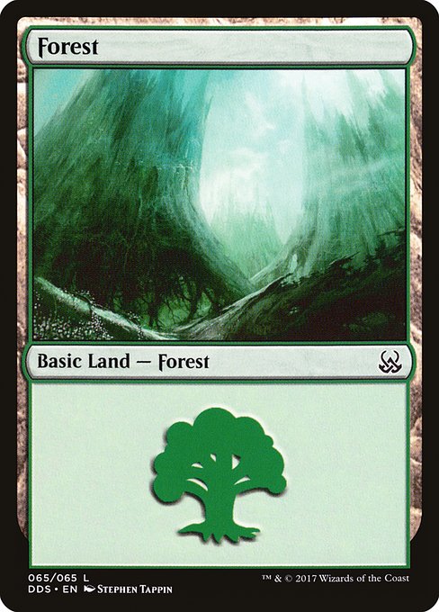 Forest - Duel Decks: Mind vs. Might Common Card