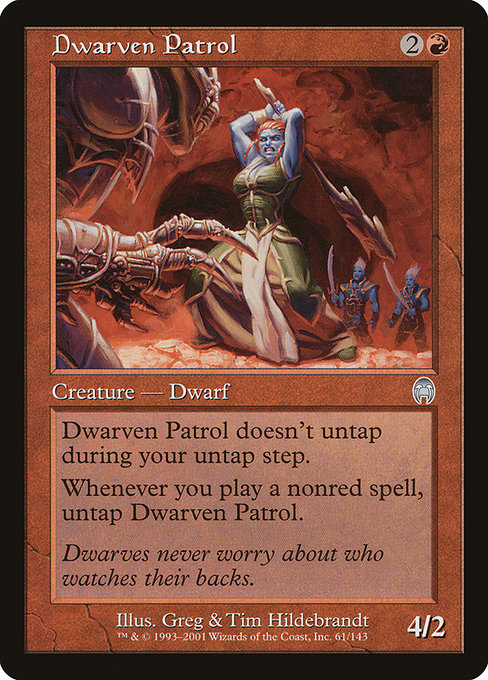Dwarven Patrol - Apocalypse Uncommon Card