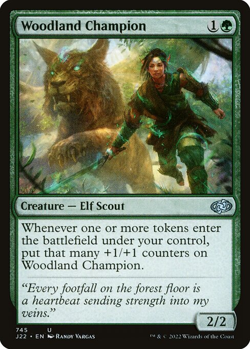 Woodland Champion - Jumpstart 2022 Uncommon Card