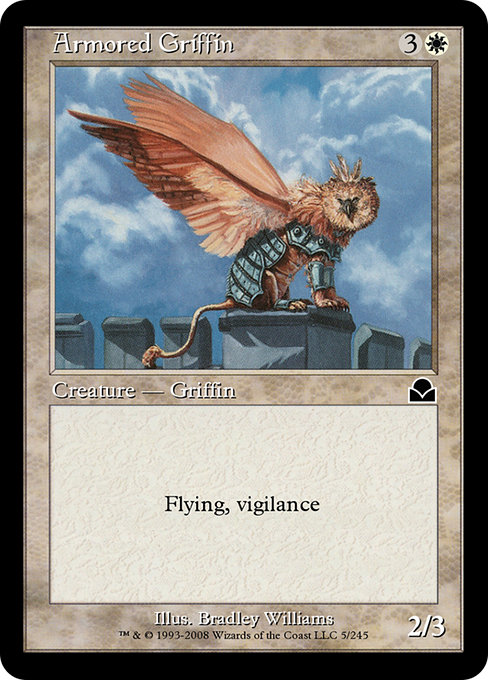 Armored Griffin - Masters Edition II Common Card