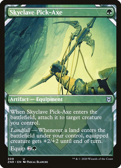 Skyclave Pick-Axe - Zendikar Rising Uncommon Card