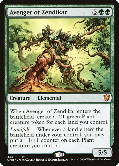 Avenger of Zendikar - Commander Legends Mythic Card