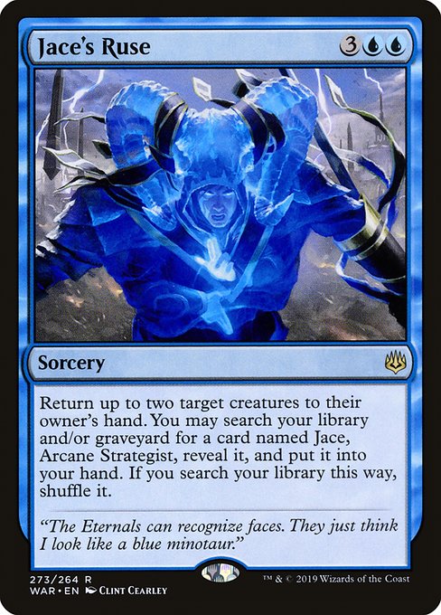 Jace's Ruse - War of the Spark Rare Card