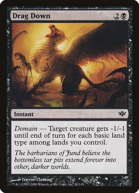 Drag Down - Conflux Common Card