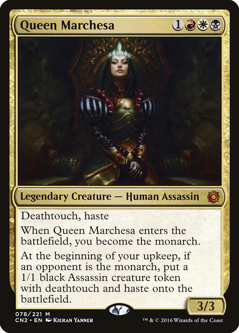 Queen Marchesa - Conspiracy: Take the Crown Mythic Card