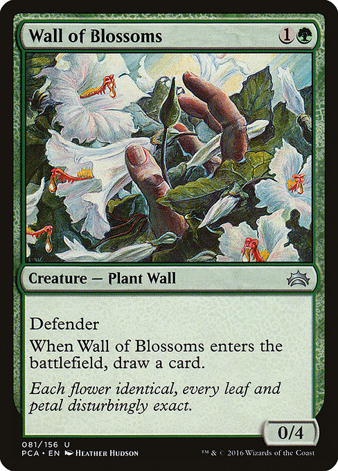 Wall of Blossoms - Planechase Anthology Uncommon Card