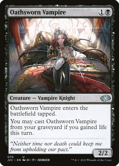 Oathsworn Vampire - Jumpstart 2022 Uncommon Card