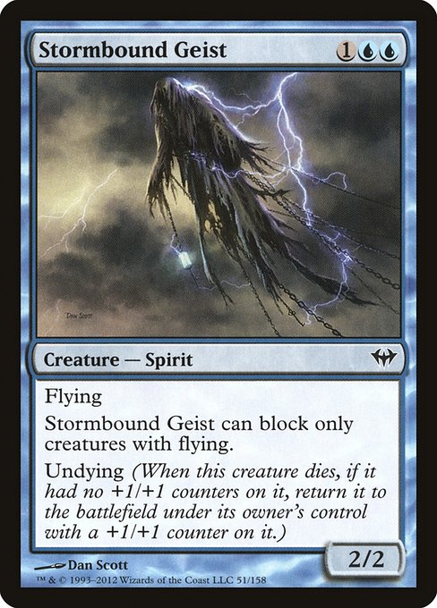 Stormbound Geist - Dark Ascension Common Card