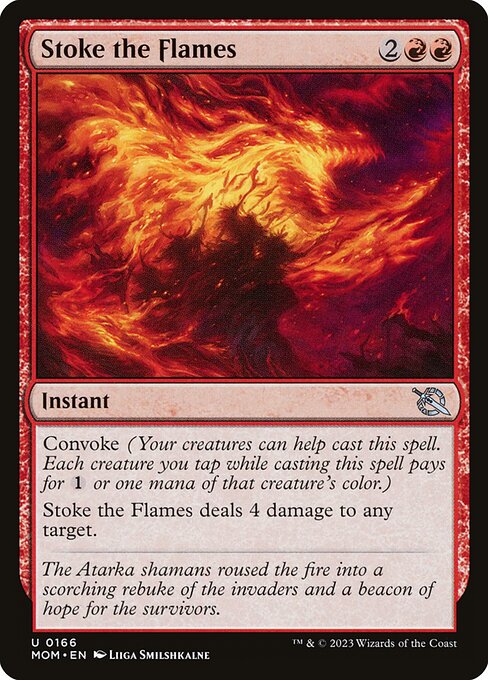 Stoke the Flames - March of the Machine Uncommon Card