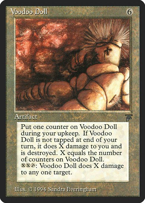 Voodoo Doll - Legends Rare Card