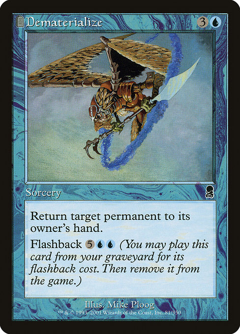 Dematerialize - Odyssey Common Card