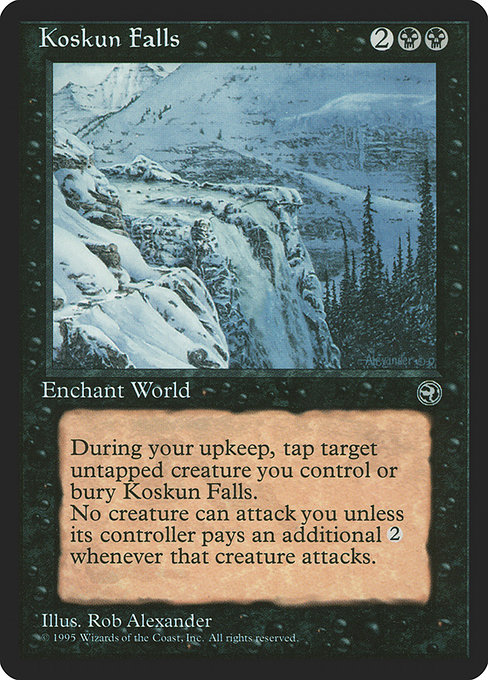 Koskun Falls - Homelands Rare Card