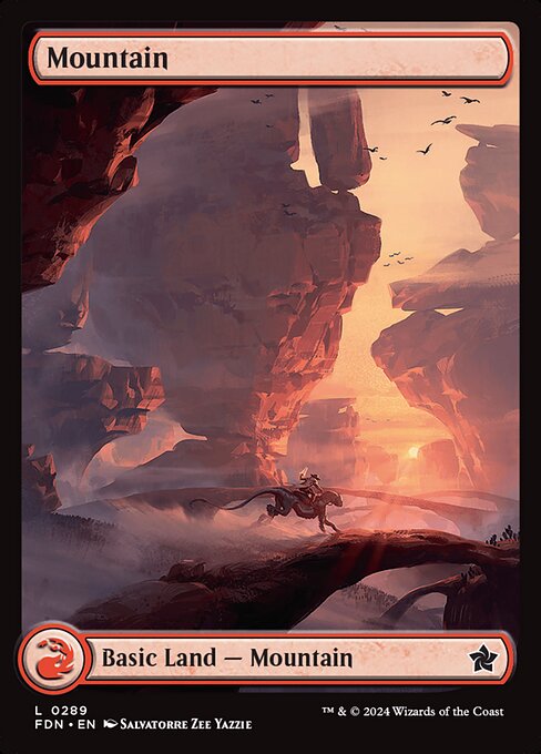 Mountain - Foundations Common Card