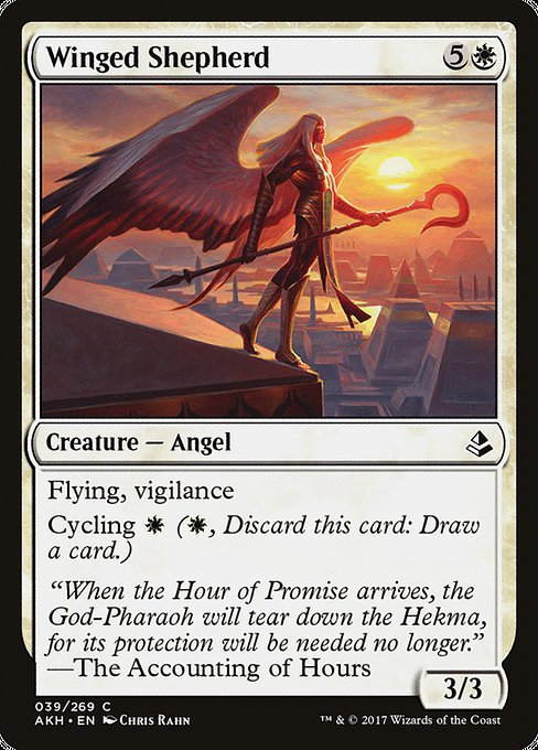 Winged Shepherd - Amonkhet Common Card