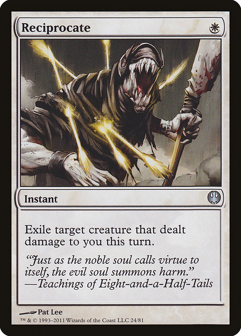 Reciprocate - Duel Decks: Knights vs. Dragons Uncommon Card