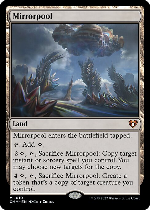 Mirrorpool - Commander Masters Mythic Card