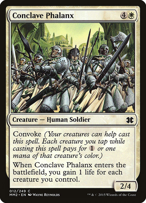 Conclave Phalanx - Modern Masters 2015 Common Card