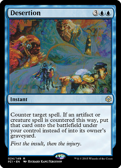 Desertion - Legendary Cube Prize Pack Rare Card