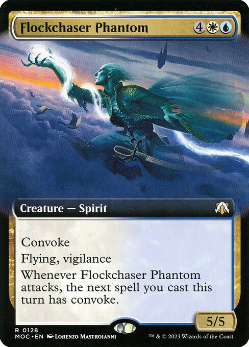 Flockchaser Phantom - March of the Machine Commander Rare Card