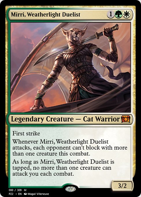 Mirri, Weatherlight Duelist - Treasure Chest Mythic Card