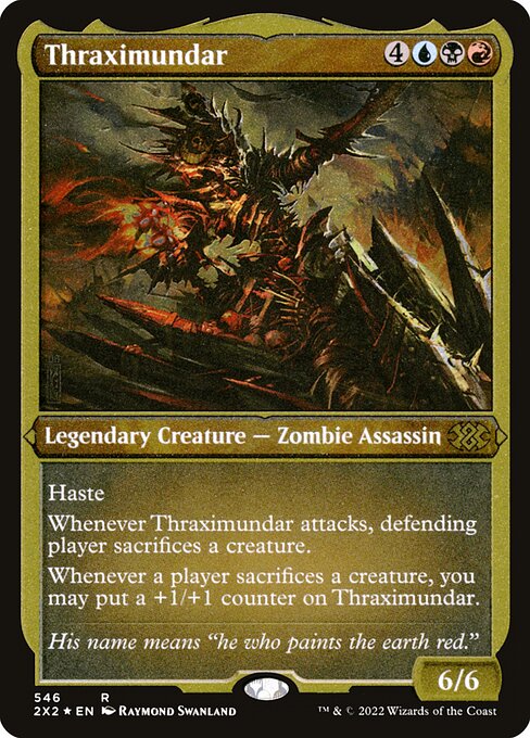 Thraximundar - Double Masters 2022 Rare Card