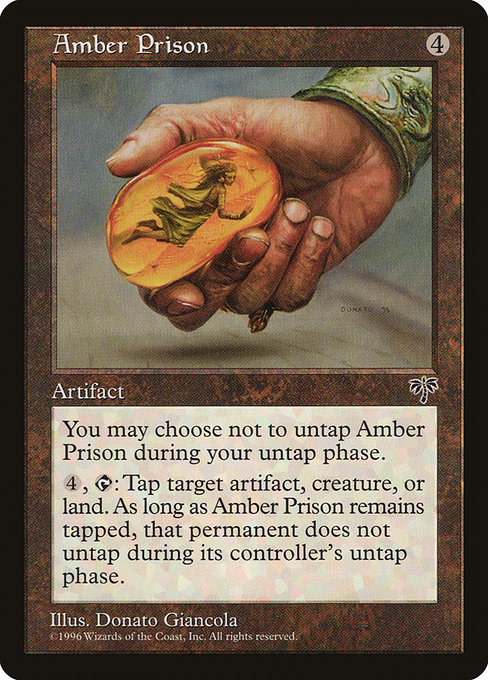 Amber Prison - Mirage Rare Card