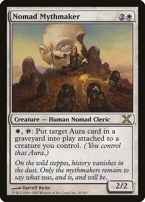 Nomad Mythmaker - Tenth Edition Rare Card