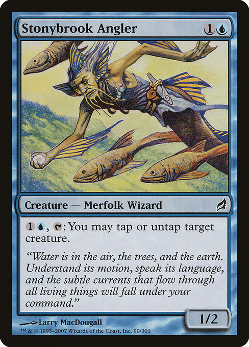 Stonybrook Angler - Lorwyn Common Card