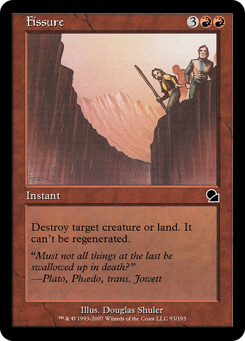 Fissure - Masters Edition Common Card