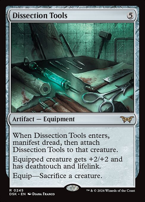 Dissection Tools - Duskmourn: House of Horror Rare Card
