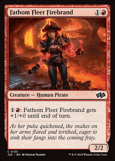 Fathom Fleet Firebrand - Foundations Jumpstart Common Card