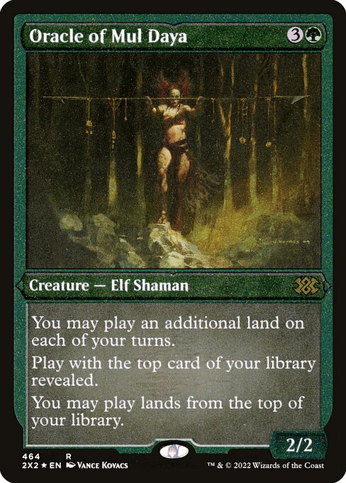 Oracle of Mul Daya - Double Masters 2022 Rare Card