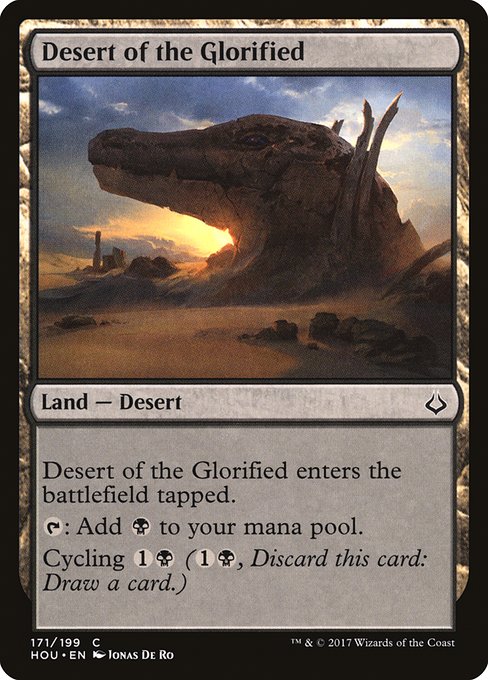 Desert of the Glorified - Hour of Devastation Common Card